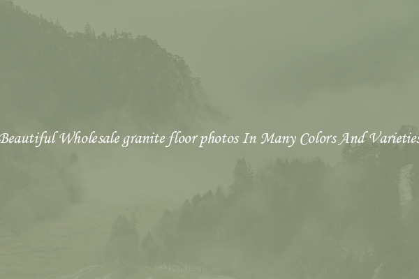 Beautiful Wholesale granite floor photos In Many Colors And Varieties