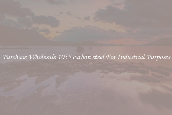 Purchase Wholesale 1055 carbon steel For Industrial Purposes